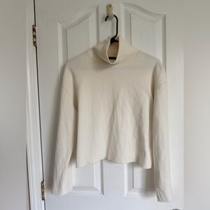Zara Cream Turtleneck Sweater